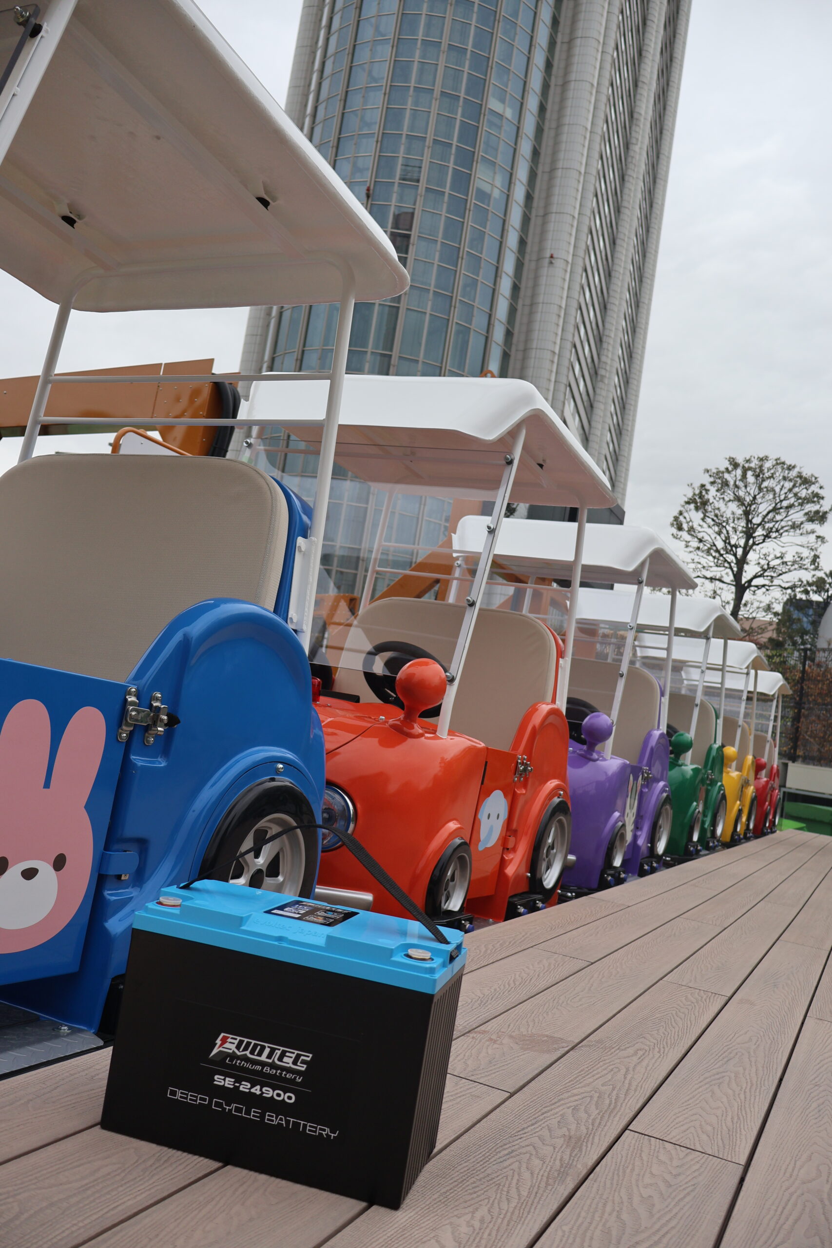 東京ドーム新アトラクションでEVOTECバッテリー採用 | EVOTEC BLOG